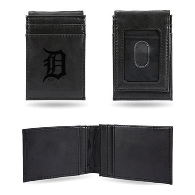 Detroit Tigers Faux Leather Front Pocket Wallet