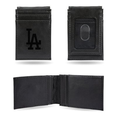 LA Dodgers Faux Leather Front Pocket Wallet