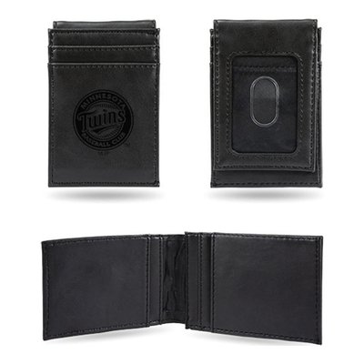 MLB Minnesota Twins Faux Leather Front Pocket Wallet