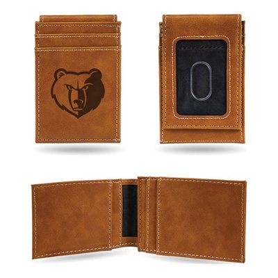 NBA Memphis Grizzlies Brown Faux Leather Wallet