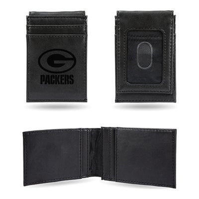 Green Bay Packers Faux Leather Front Pocket Wallet