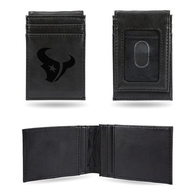 Houston Texans Faux Leather Front Pocket Wallet