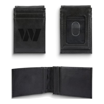 Washington Commanders Faux Leather Front Pocket Wallet
