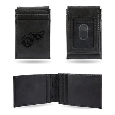Detroit Red Wings Faux Leather Front Pocket Wallet