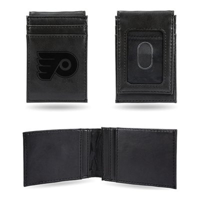 Philadelphia Flyers Faux Leather Front Pocket Wallet