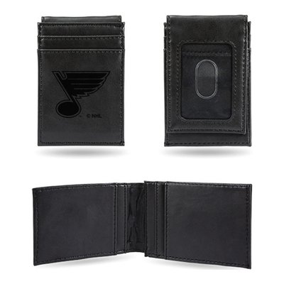 St. Louis Blues Faux Leather Front Pocket Wallet