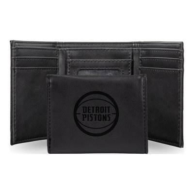 Detroit Pistons Faux Leather Trifold Wallet