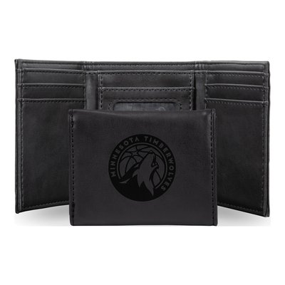 Minnesota Timberwolves Faux Leather Trifold Wallet