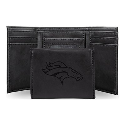 Denver Broncos Faux Leather Trifold Wallet