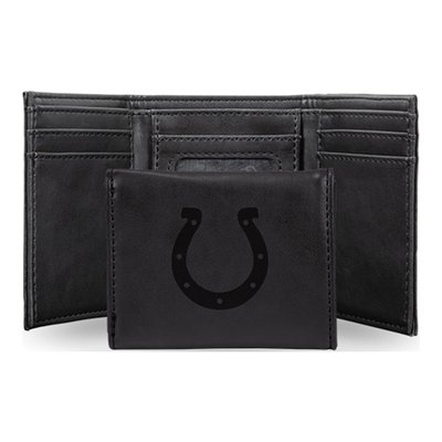 Indianapolis Colts Black Trifold Wallet
