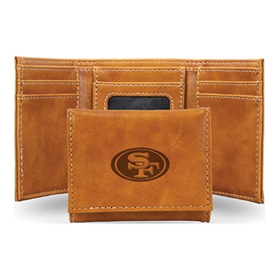 San Francisco 49ers Faux Leather Trifold Wallet