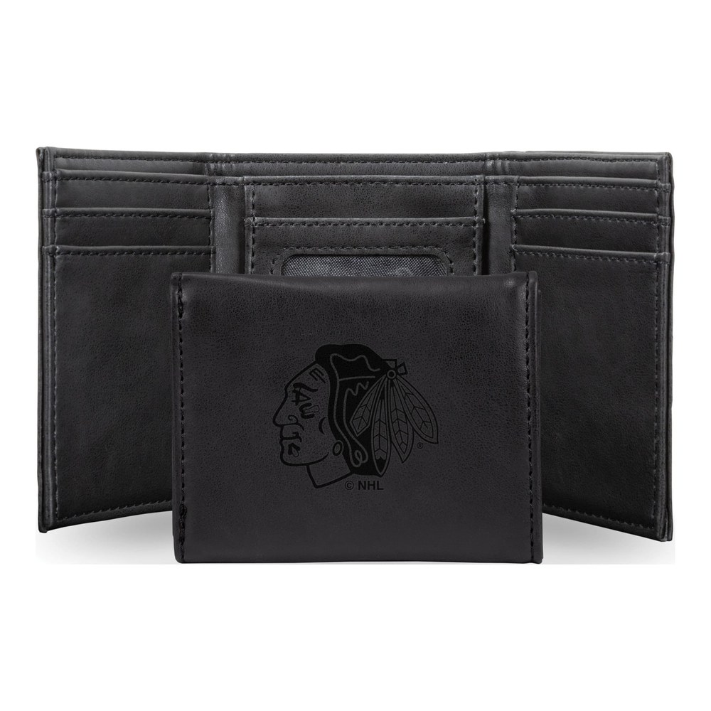 Chicago Blackhawks Faux Leather Trifold Wallet