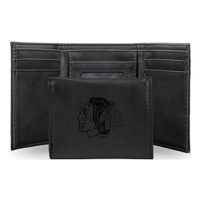 Chicago Blackhawks Faux Leather Trifold Wallet