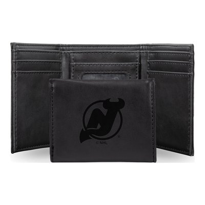 New Jersey Devils Faux Leather Trifold Wallet