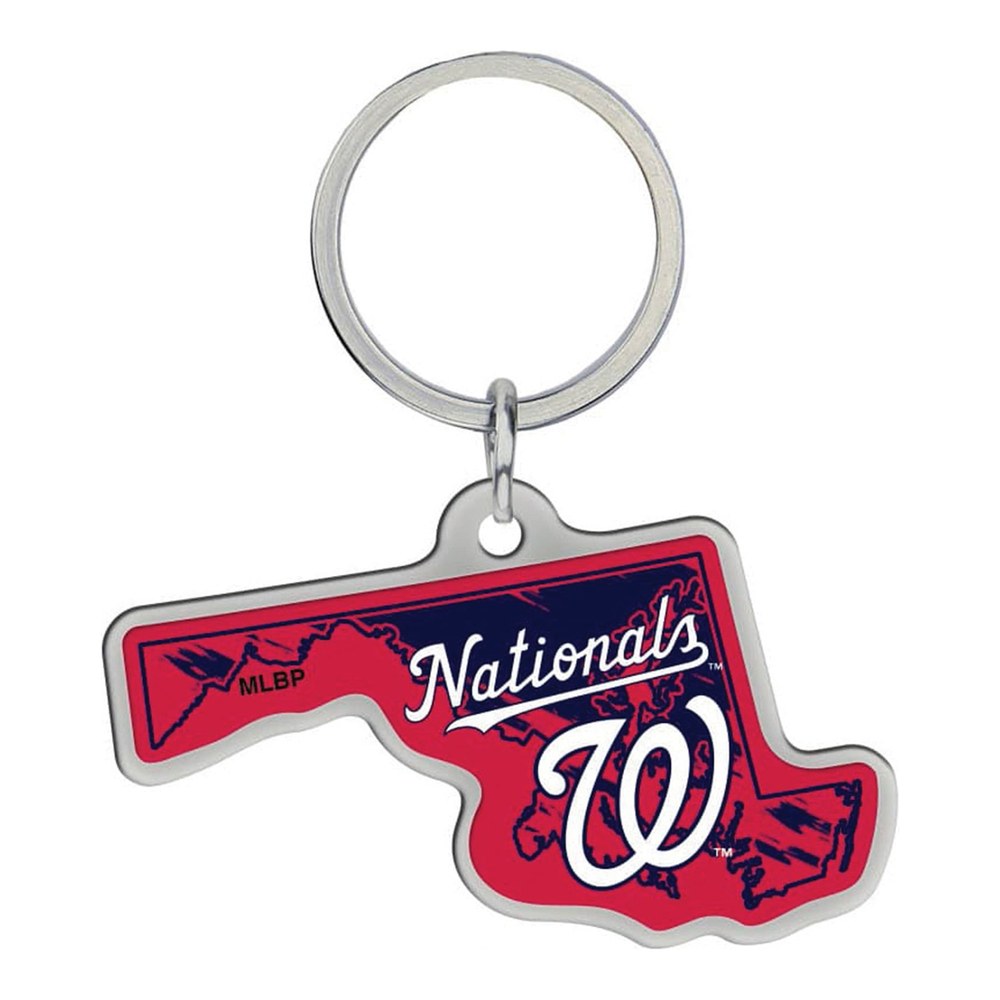 MLB Washington Nationals Maryland Key Ring