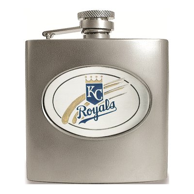 Kansas City Royals Stainless Steel 6oz Hip Flask
