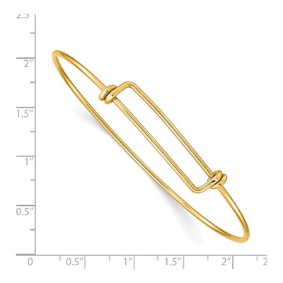 14K Gold-Filled Filled Expandable Bangle Bracelet – view 3