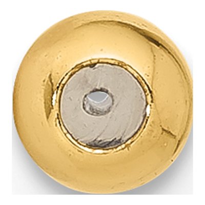 14K Gold Filled 4mm Silicone Bead Finding – view 2
