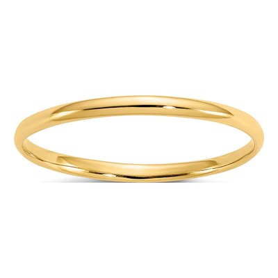 14K Yellow Gold Baby Ring