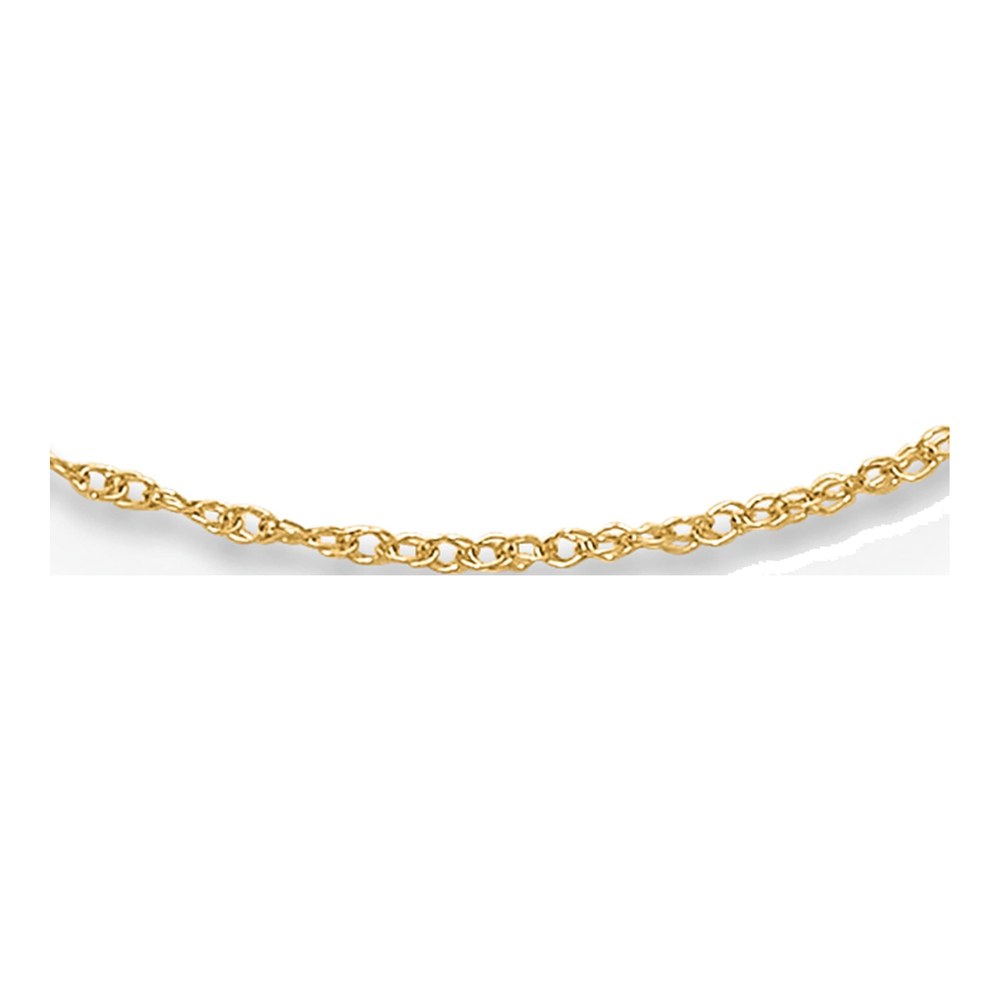 14K Yellow Gold 1mm Kids' Cable Chain