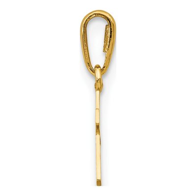 14K Yellow Gold Kids' Cross Pendant – view 3