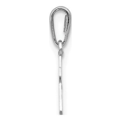 14K White Gold Kids' Cross Pendant – view 2