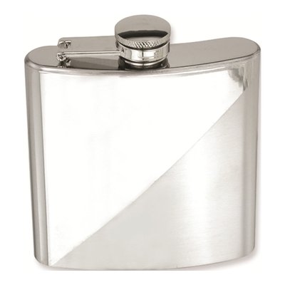 Rebel Steel Stainless Steel Hip Flask with Funnel