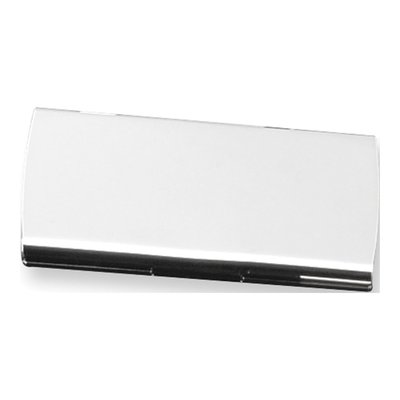 Silver-Plated Engravable Business Card Case