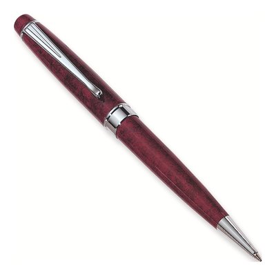 Charles Hubert Red Marbleized Ballpoint Pen