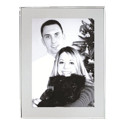 Silver-Plated Engravable 3.5x5 Photo Frame