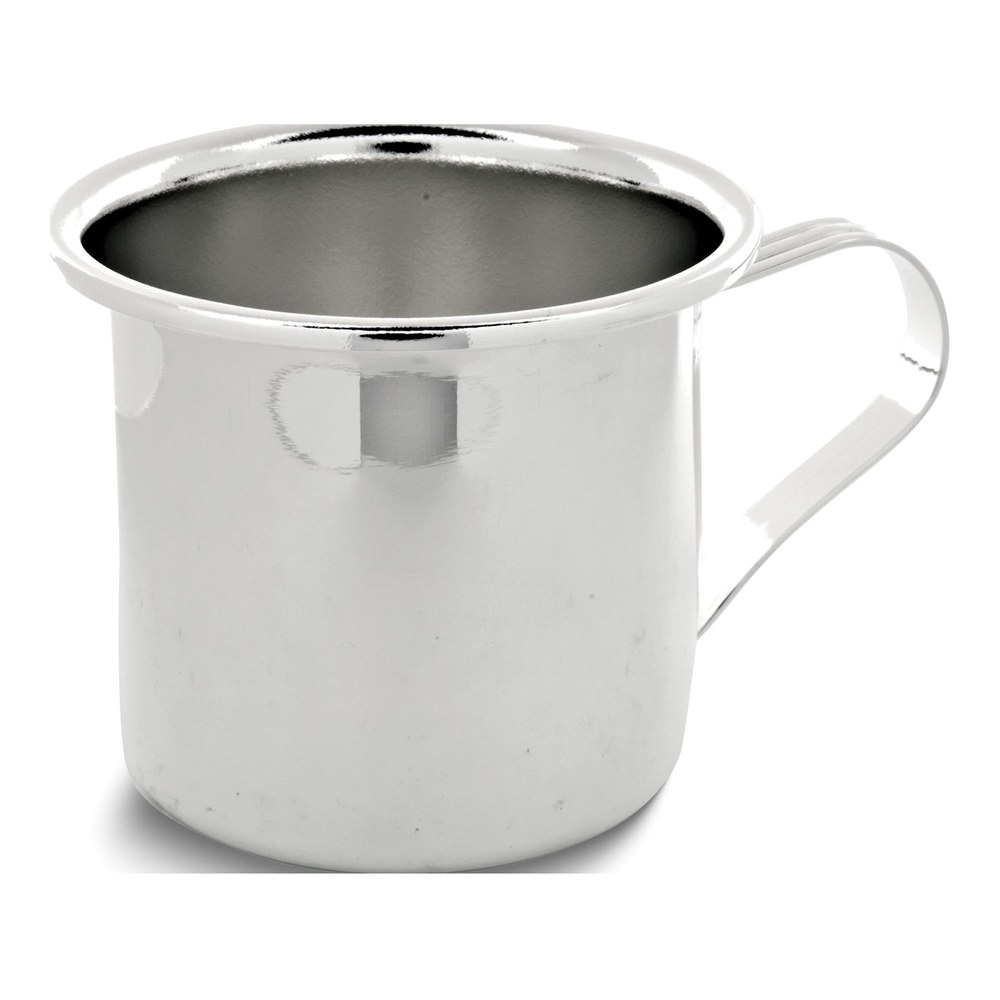 Silver-Plated Engravable Baby Cup Gift