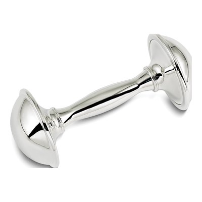 Silver-Plated Baby Rattle in Keepsake Box