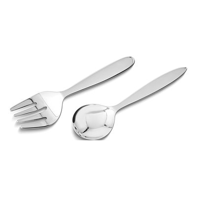 Sterling Silver Baby Spoon & Fork Set