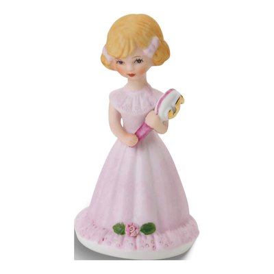 Growing Up Girls Age 5 Porcelain Figurine Gift
