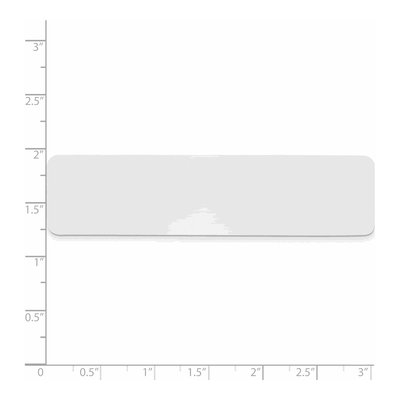 Polished Aluminum Plates, Set of 6 - Engravable – view 2