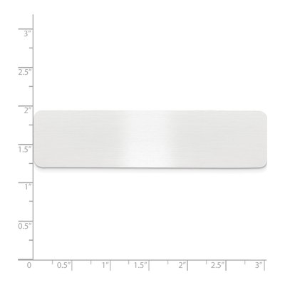 Satin Aluminum Engravable Plates, Set of 6 – view 2