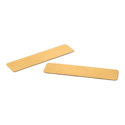 Polished Brass Plates, Set of 6 – view 3