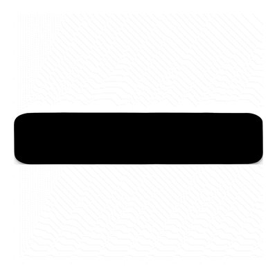Black Anodized Aluminum Engraving Plates, Set of 6