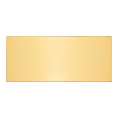 Polished Brass Plates, Set of 6