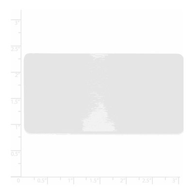 Polished Aluminum Engravable Plates, Set of 6 – view 2