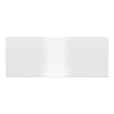 Satin Aluminum Engraving Plates - Set of 6