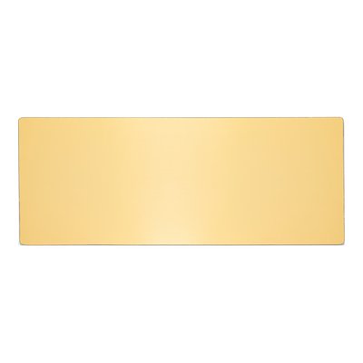 Polished Brass Plates, Set of 6