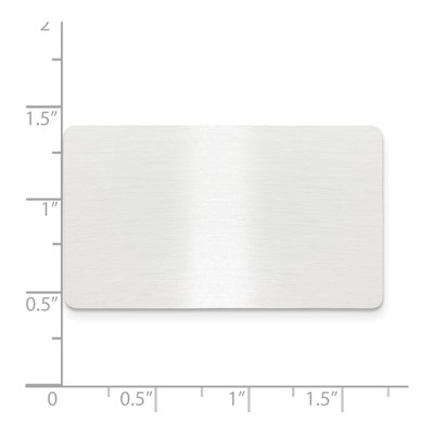 Satin Aluminum Engravable Plates - Set of 6 – view 2