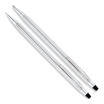 Crossr Chrome-Plated Pen & Pencil Gift Set
