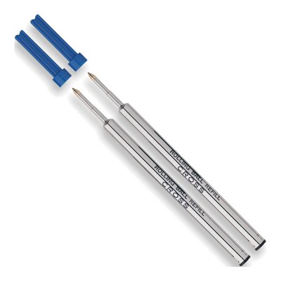 Cross Blue Gel Rolling Ball Pen Refills, Set of 2