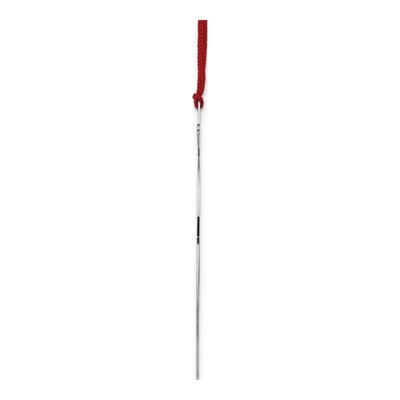 Apple Shaped Red Tassel Bookmark – view 2