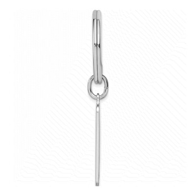 Star Cut Diamond Key Ring for Men – view 2