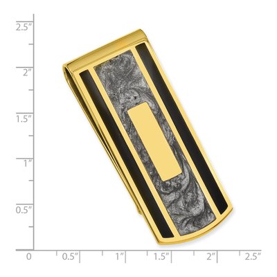 Men's Gold-Plated Money Clip – view 3