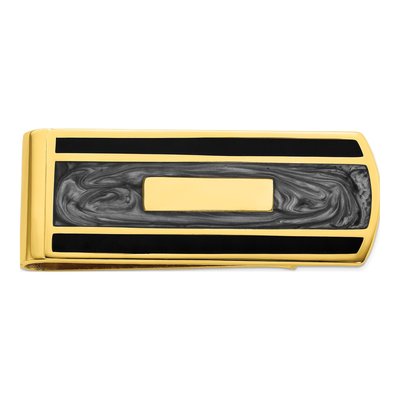 Men's Gold-Plated Money Clip