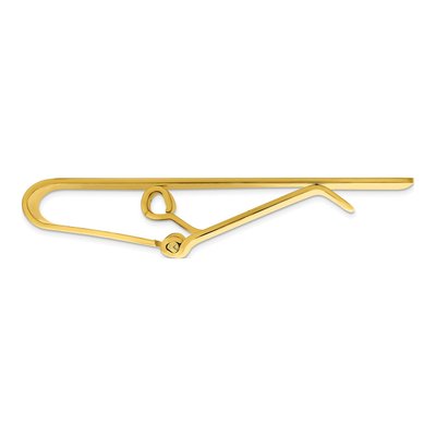 Men's Gold-Plated Engraved Edge Money Clip | Kelly Waters – view 2